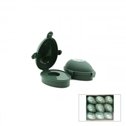 QLUX L-00983 ( AVOKADO ) SAKLAMA KABI ( 3 NOKTADAN KİLİTLİ & RENKLİ PLASTİK KAP )*27=K