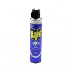 RAİD ( SPREY= KLASİK ) KARASİNEK & SİVRİSİNEK ÖLDÜRÜCÜ & SAVAR İLAÇ ( LACİVERT ŞİŞE ) ( 300ML )*12X4