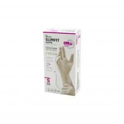 REFLEX SLİMFİT GLOVE KOD-030 ( S ) ( KREM ) ( PUDRASIZ ) MUAYENE ELDİVEN 100LÜ*1X20