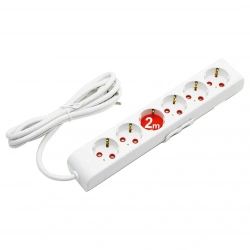 RI-TECH ( 6LI - 2MT ) UZATMA KABLO & TOPRAKLI GRUP PRİZ ( 001 175 610002 02 00 )*12