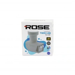 ROSE - RG-200 RH 200 ( 2Lİ ) UYDU ( LNB ) UNIVERSAL TWIN ( FULL HD & 3D & 0.1dB )*100