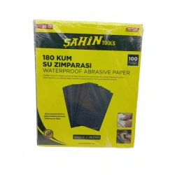 ŞAHİN TOOLS ŞHT-132 ( 180 KUM ) ( KAĞIT ) ( SU ZIMPARASI ) ( 230X280MM )*100X10