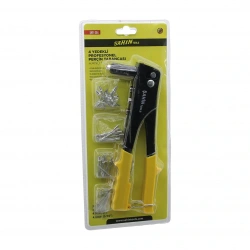 ŞAHİN TOOLS ŞHT-254 PERÇİN TABANCA MAKİNE ( SETİ ) = 4 BOY UÇ = 2.4- 3.2 - 4 - 4.8)  + ( 4 BOY KALINLIK X 10PCS=40PCS İĞNE )*48