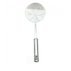 STAINLESS STEEL BAYSA-247 ( NO-12 ) ( SAPLI ) METAL KEVGİR*10X24