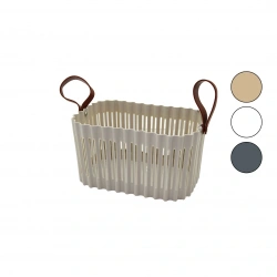 SUNPLAST SD-5501 (D.GEN) (5.4LT) FLEXION ÇOK AMAÇLI SEPET (RENKLİ PLS.) (SİLİKON KULP) (16.5X26.5CM & DERİNLİK:14.3CM)*24=K