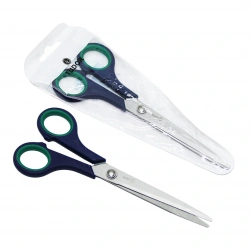 TAKSUN C-2007 ( 6.5 & 18CM ) MAKAS ( LACİVERT & YEŞİL SAPLI )*12X40