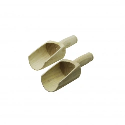 TARAKLI AHŞAP TRK-372 ( AHŞAP BAMBU ) ( BÜYÜK ) KÜREK BAHARAT ( KAŞIK & KÜREK )*12X20