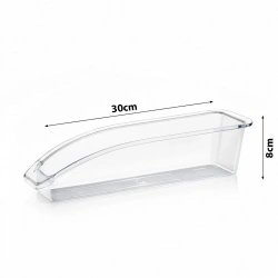 URVE UR-3580 ( 30X8CM ) ( ŞEFFAF) ( DÜZENLEYİCİ ) PLASTİK MİKA MODÜLER ÇOK AMAÇLI ORGANİZER*24=K