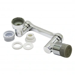 YAKUT-11553 ( KÜÇÜK & FİLTRESİZ ) ( 1080 DERECE DÖNEBİLEN OYNAR BAŞLIK ) PERLATÖR MUSLUK UCU*500