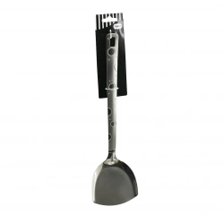 YAKUT-13442 ( ÇELİK METAL ) ( SPATULA ) DESENLİ ( 36CM )*12X6