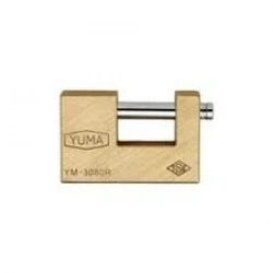 YUMA YM-3080R ( GENİŞ & SARI ) KAYAR MİLLİ PİMLİ KİLİT 80MM*48