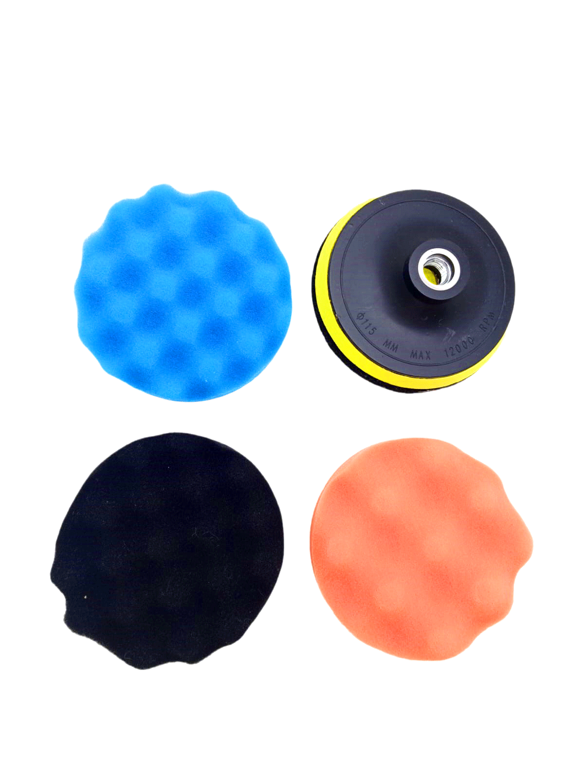 RODEX RZP-115P ( 115 MM ) ( 9PCS ) POLİSAJ SÜNGER SETİ*48