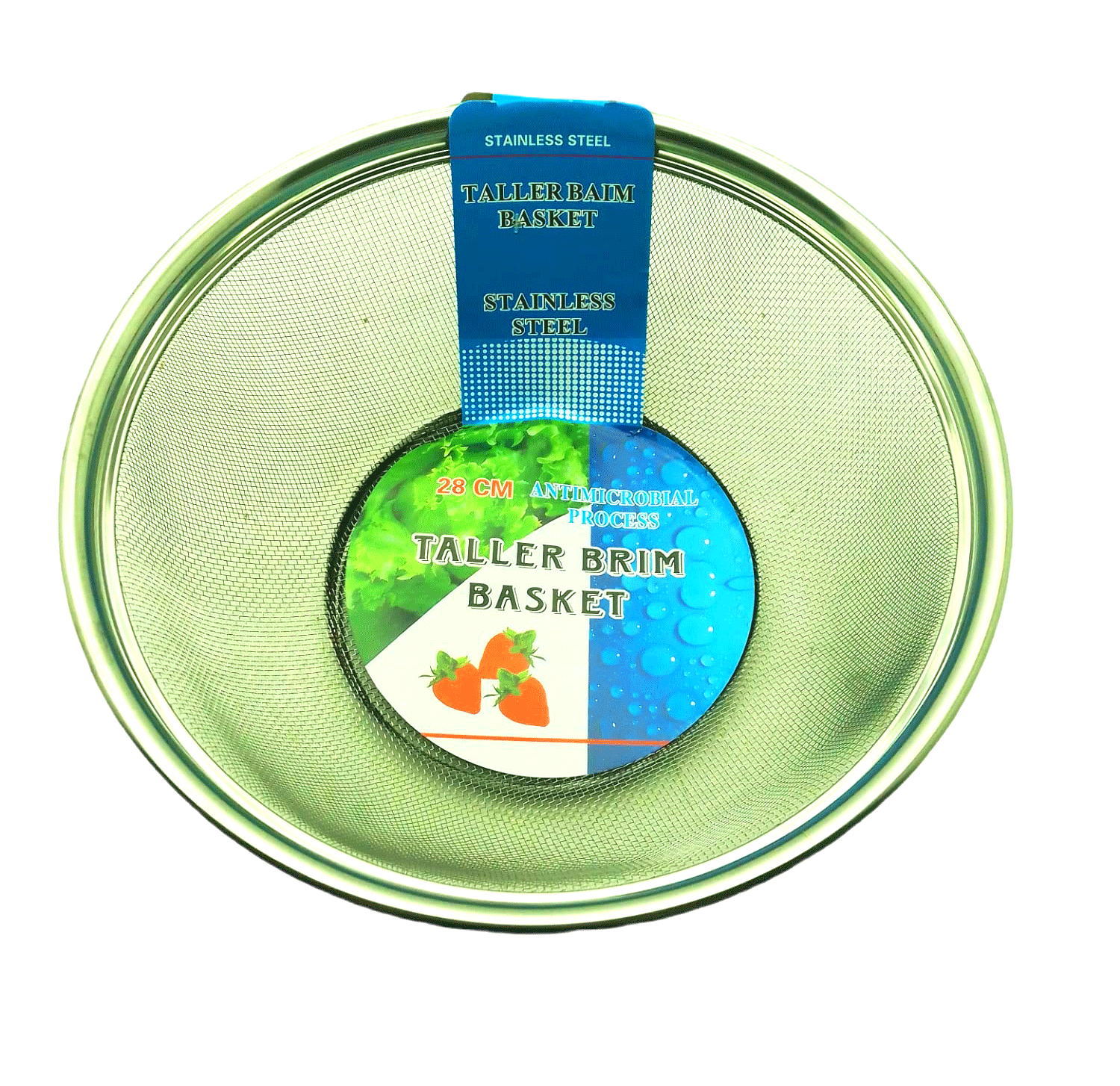 TAILER BRIM BASKET ENFA RA-47C ( 28CM ) KULPSUZ TEL SÜZGEÇ SEPET*100