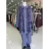 BELEN İPEK -TENCEL KARIŞIM PANTOLONLU TAKIM LACİVERT