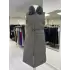 BELEN KÜRK DETAYLI YELEK GRİ