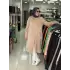 DEFRİNA B. BEDEN ÇITÇIT DTYL. TUNİK CEKET Bej