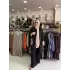 DEFRİNA BURBERRY DETAYLI YELEK SİYAH