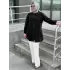 DEFRİNA CUPRO TUNİK SİYAH