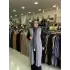 DEFRİNA MALANJLI UZUN YELEK GRİ