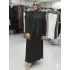 DEFRİNA ORGANZE ÜÇLÜ TAKIM SİYAH