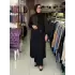 DEFRİNA SİMLİ EKOSE DETAY CEKET SİYAH