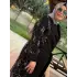 JUKİ ÇİÇEK ABAYA SİYAH