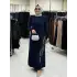 JUKİ LAZER ELBİSE TAŞLI LACİVERT