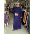 JUKİ TÜLLÜ ELBİSE MOR