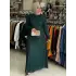 JUKİ TÜLLÜ ELBİSE YEŞİL