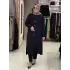 KENARI DÜĞME DETAYLI FİRUZE MOR