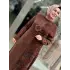 MİHRİBAN ÇAĞLI İPEK CUPRA KAHVERENGİ