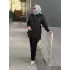 SAFİR TÜL GÖMLEK SİYAH