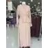 SELAM GİYİM MODALİN ETEKLİ TAKIM Camel