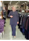 MEVA PLUS TENCEL MODAL TUNİK PANTOLON TAKIM LACİVERT