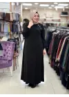 DULE İNCE OYSHO ELBİSE SİYAH