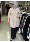 BELEN BROŞ DETAYLI KAP Yavruağzı