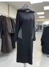 BELEN GÜPÜRLÜ KAP SİYAH