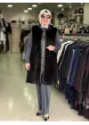 BELEN PELUŞ YELEK SİYAH