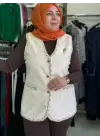 DERİNSTORE YELEK EKRU