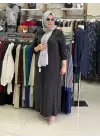 DULE CUPRA GÖMLEK ELBİSE SİYAH