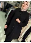 DULE GÖMLEK TUNİK SİYAH