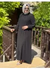 FİRST ÖRME FERACE SİYAH