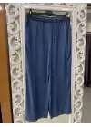 FİRST ÖRME TENCEL PATOLON MAVİ