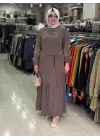 GAZE İNCİ İŞLEMELİ ELBİSE