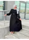 GAZE ŞIK ELBİSE SİYAH