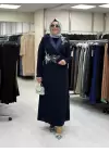 JUKİ BELİNAY ELBİSE LACİVERT