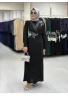 JUKİ BELİNAY ELBİSE SİYAH