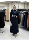 JUKİ BELİNAY ELBİSE SİYAH