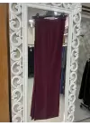 JUKİ SAFİR BOL PAÇA PANTOLON Bordo
