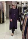 KENARI DÜĞME DETAYLI FİRUZE LACİVERT